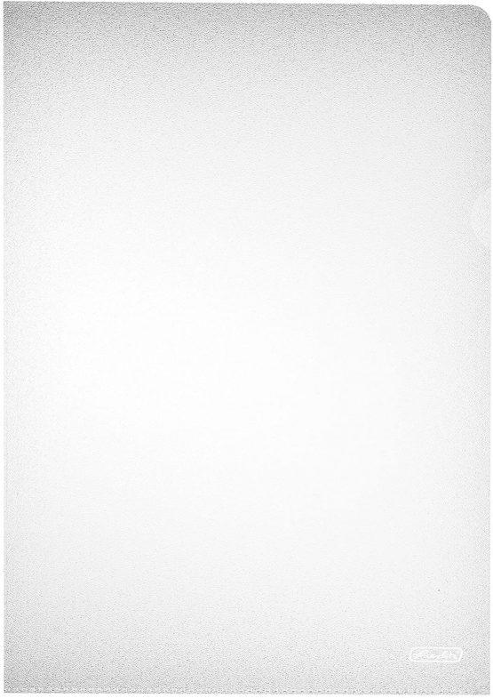 Herlitz A4 Cut Flush Folder - Transparent (100 Sheets) - Image 2