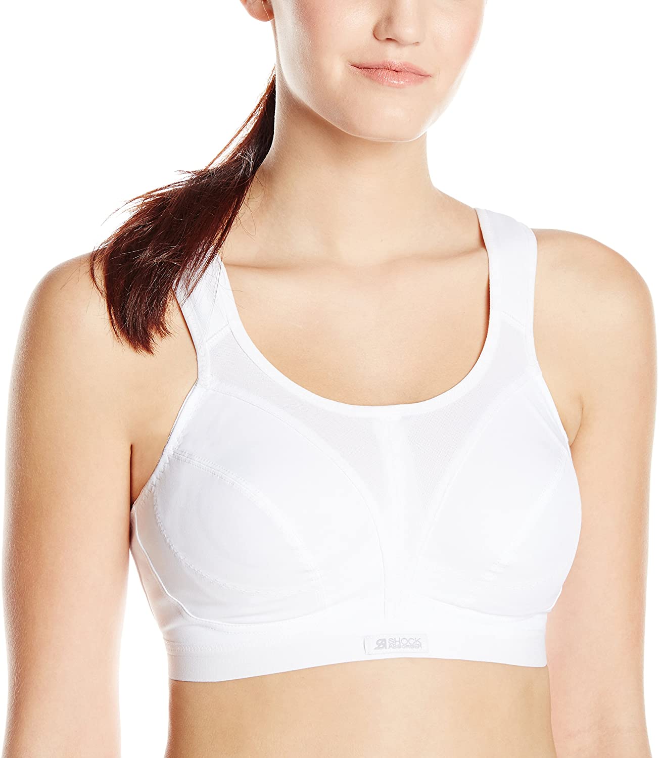 Shock Absorber Active D+ Classic Support Sports Bra - 30G White