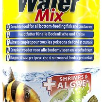 Tetra Wafer Mix main feed (in wafer form for all ground fish and crabs, balanced premium feed with shrimp, spirulina algae for improved immune system), 1 liter can