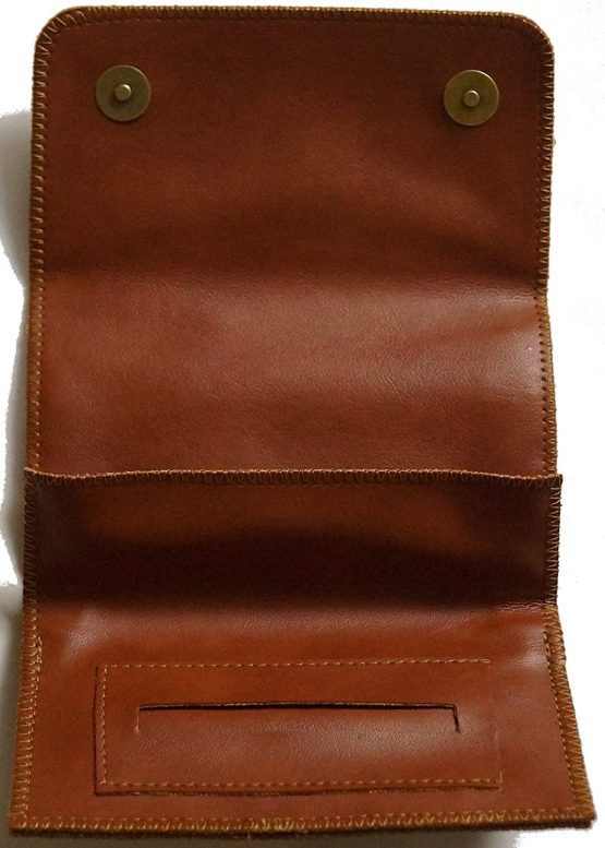 GERMANUS Tobacco Pouch from Artleather, Leather Free - Made in EU - Pocket Fuscus - Image 2