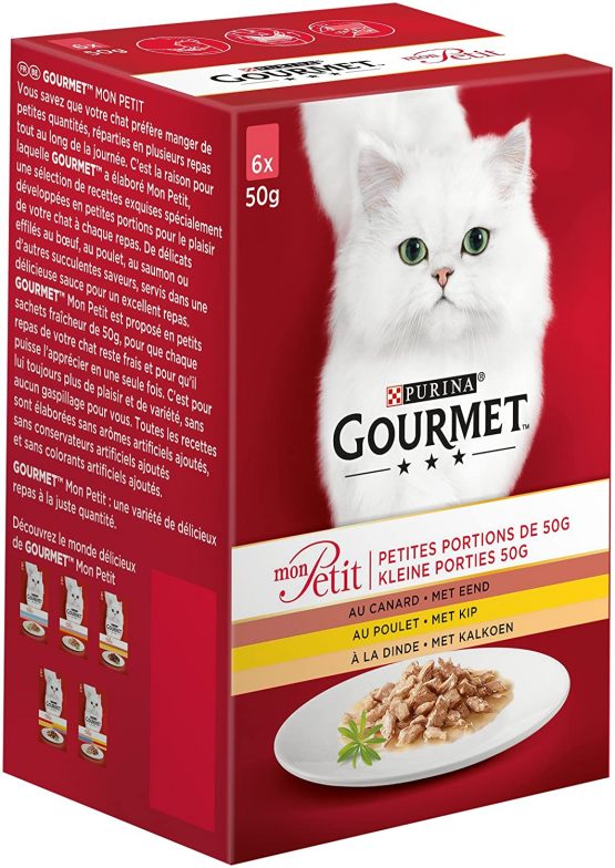 Gourmet My Little Adult Cat Food Chain - Choice of Flavours