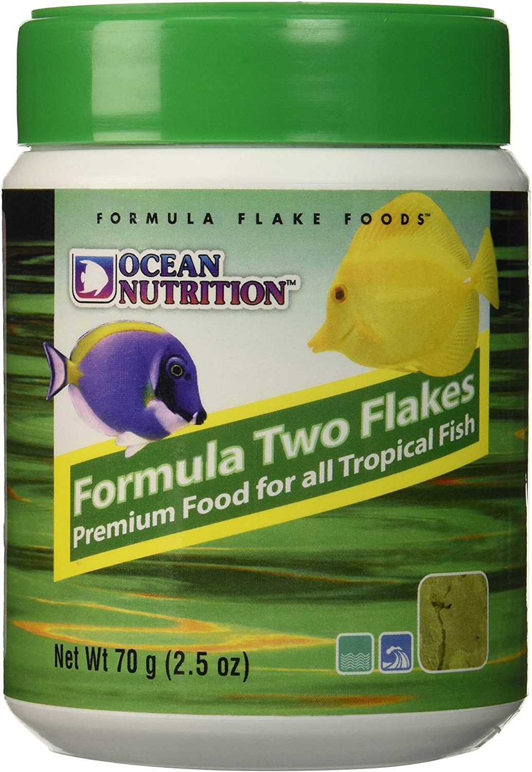 Ocean Nutrition Formula Two Flake Food 71G, BROWN, 70 g (Pack of 1)
