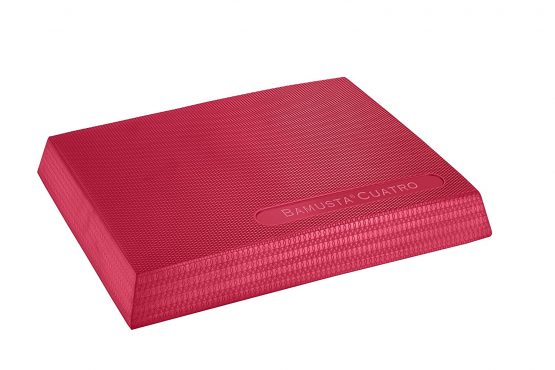 Balance pad - Trendy Sport Bamusta Cuatro for balance training and improvement of proprioception, red