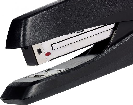 Rexel Ecodesk Full Strip Stapler, 20 Sheet Capacity, Made from Recycled Plastic, Uses 24/6 and 26/6 Staples, Black, 2100026 - Image 2