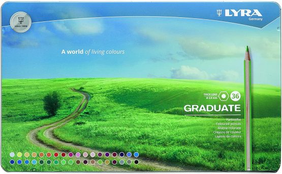 LYRA GRADUATE COL PENCILS 36 METAL BOX Multicoloured 30.5 x 19 x 1.6 cm 2871360 - Image 2
