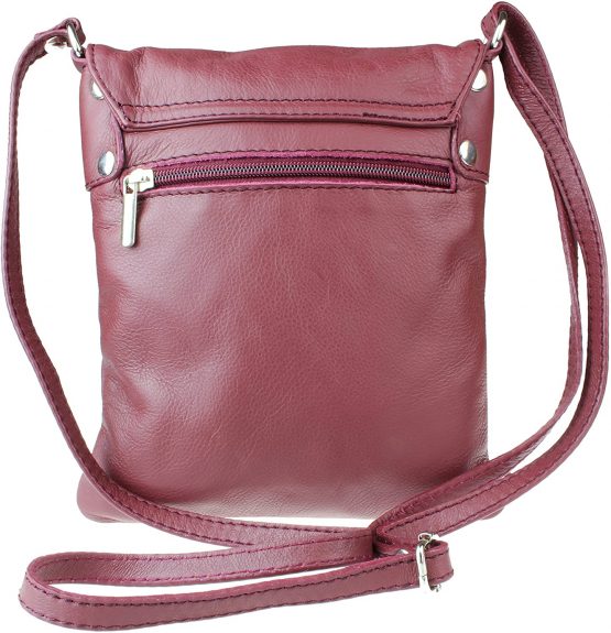 Girly Handbags Italian Leather Shoulder Bag Small Cross Body Messenger Soft Leather - Image 3