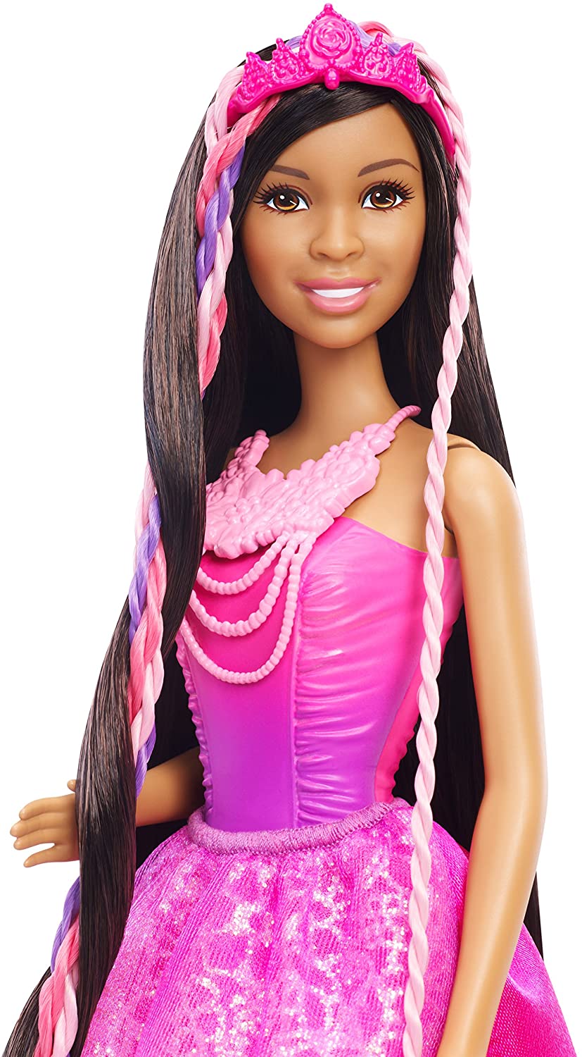 Barbie Endless Hair Kingdom Snap 'n Style Princess Nikki Playset, Pink,purple - Image 4