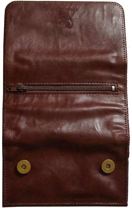 GERMANUS Tobacco Pouch from Artleather, Leather Free - Made in EU - Atrobrunus - Image 3