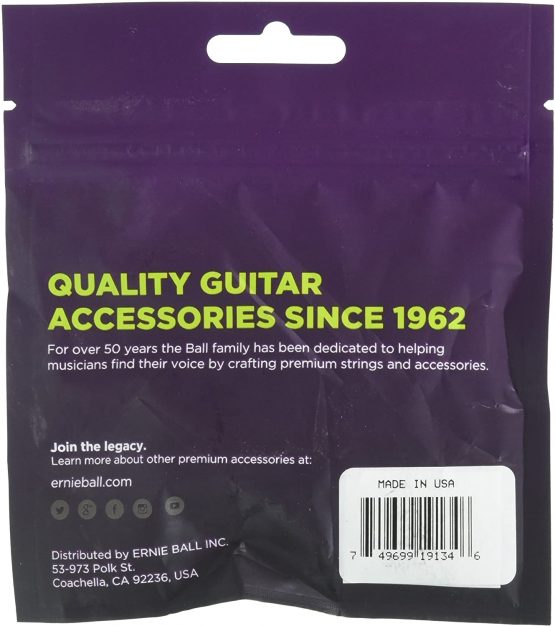 Ernie Ball Mixed Thickness Nylon Picks (Medium, Heavy) bag of 50 - Image 2