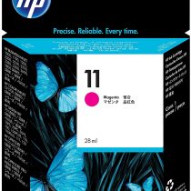 HP C4837A 11 Original Ink Cartridge, Magenta, Single Pack