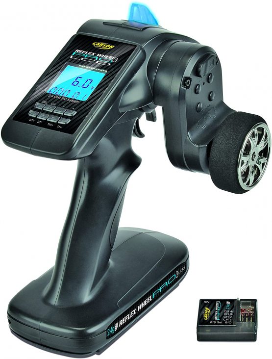 Carson 500500054 500500054-FS 3K Reflex Wheel Pro 3 LCD 2.4G Vehicle
