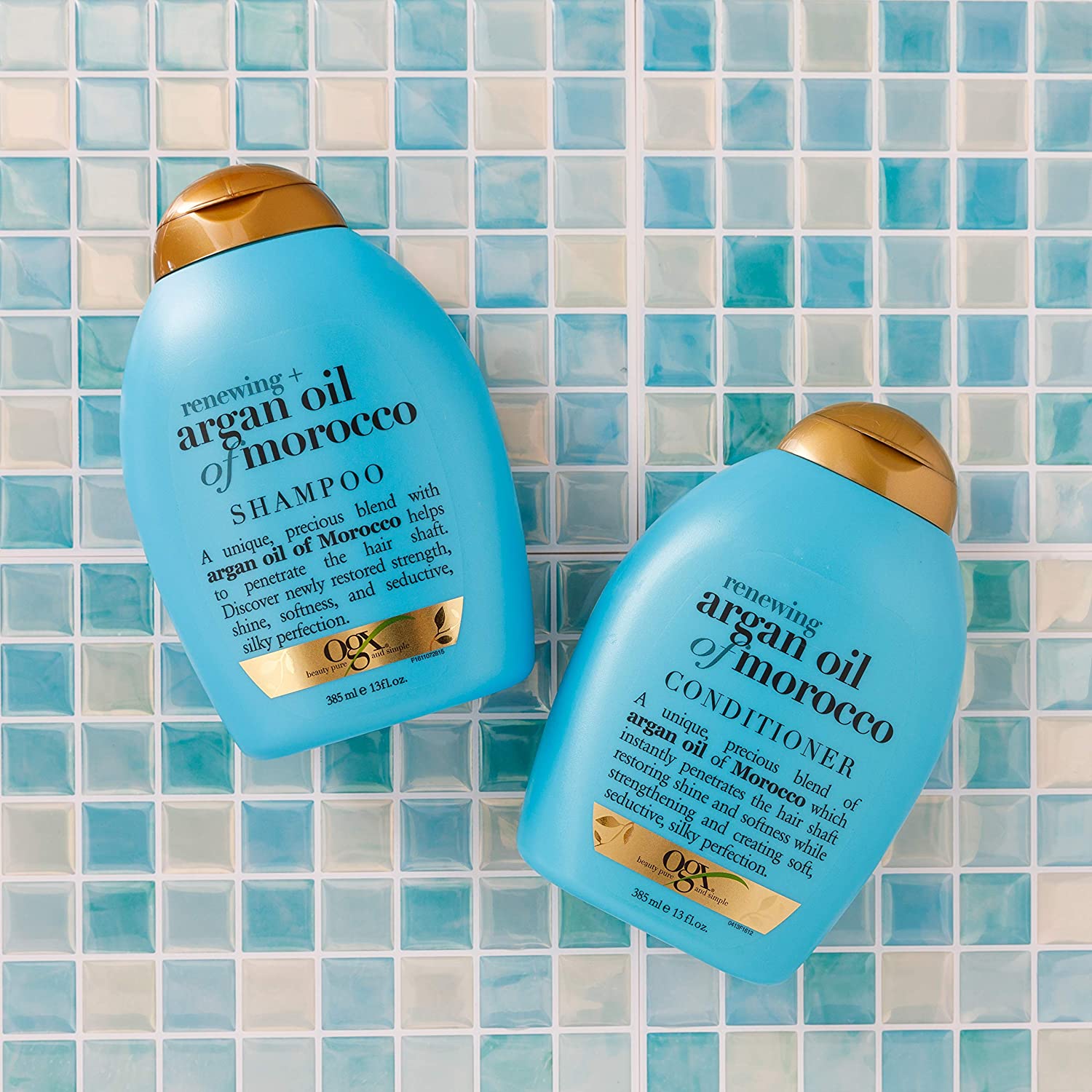 OGX Renewing Argan Oil of Morocco Conditioner, (1) 13 Ounce Bottle, Paraben Free, Sulfate Free, Sustainable Ingredients - Image 3