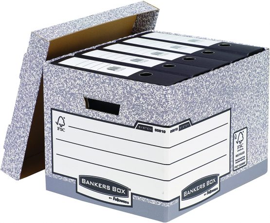 Fellowes R-Kive System Standard Storage Box (Pack of 10) - Image 2