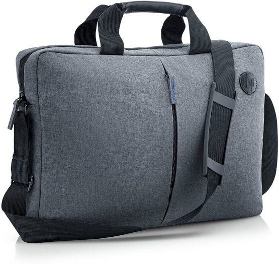 HP Essential 15.6 Inch (39.6 cm) Grey TopLoad Briefcase Messenger Bag for Laptop/Chromebook/Mac - Image 4