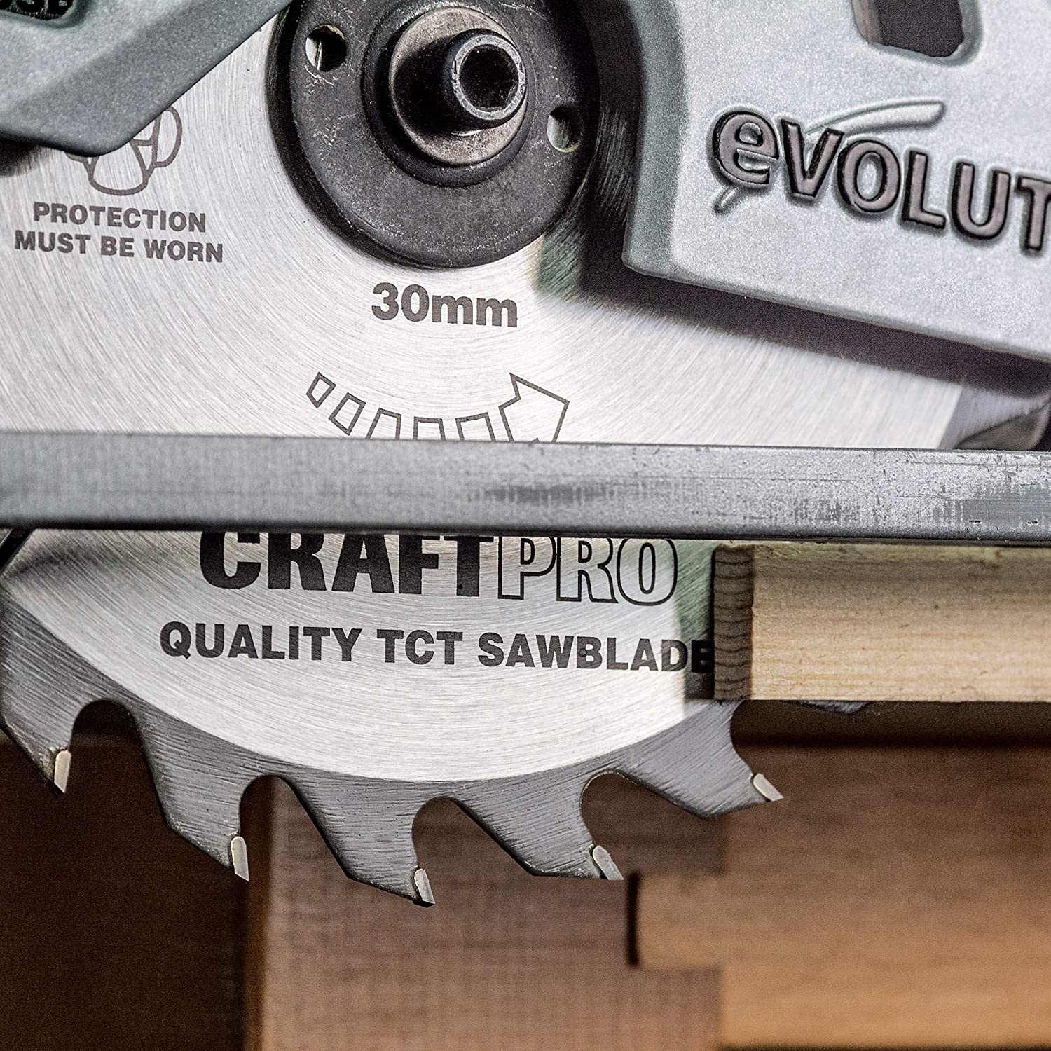 Trend Wood Circular Saw Blade, 160mm Diameter, 20mm Bore, 48 Teeth, 2.4mm Kerf, +5° Hook, TCT, Fine Finish, CSB/16048 - Image 2