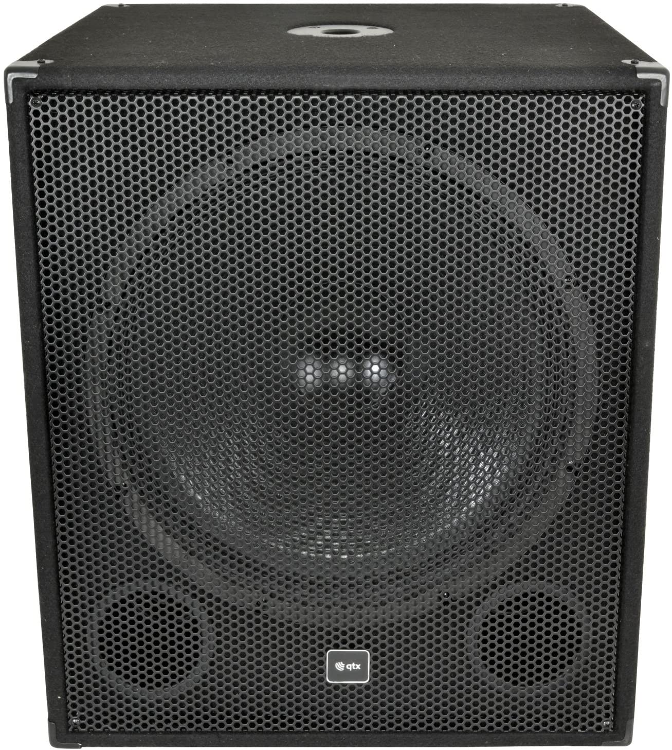 QTX QT Series Active 18" Bass Cab, 1000W, black or silver, 18" | 1000W Max