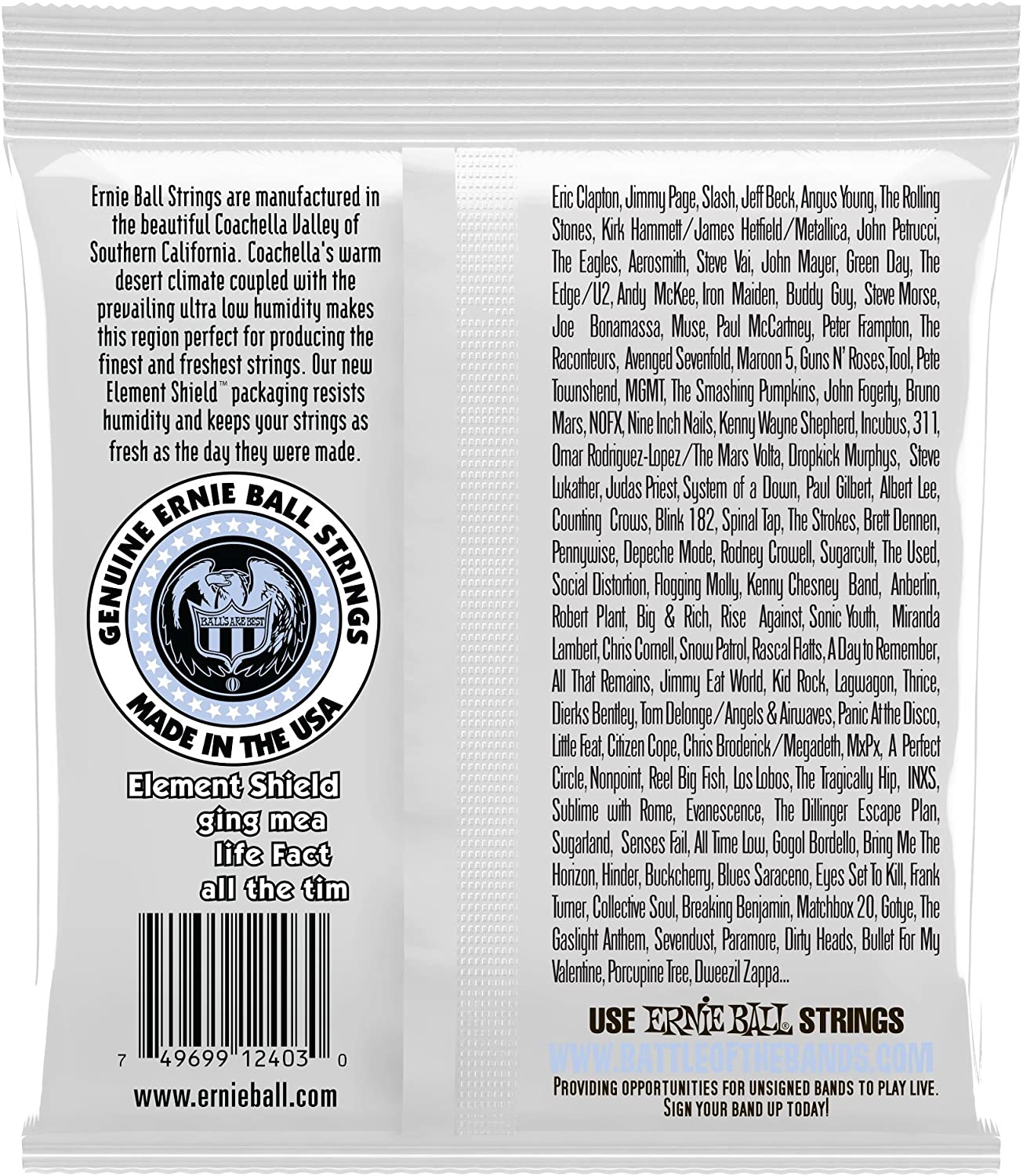 Ernie Ball Ernesto Palla Clear and Silver Nylon Classical Guitar Strings, Clear & Silver, Single Pack - Image 2