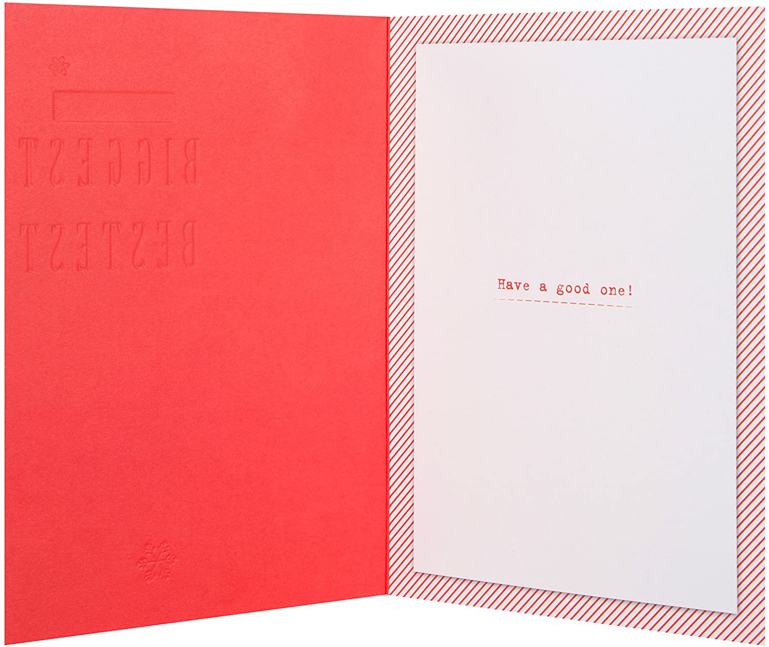 Hallmark Christmas Card 'Have A Good One' - Medium - Image 2