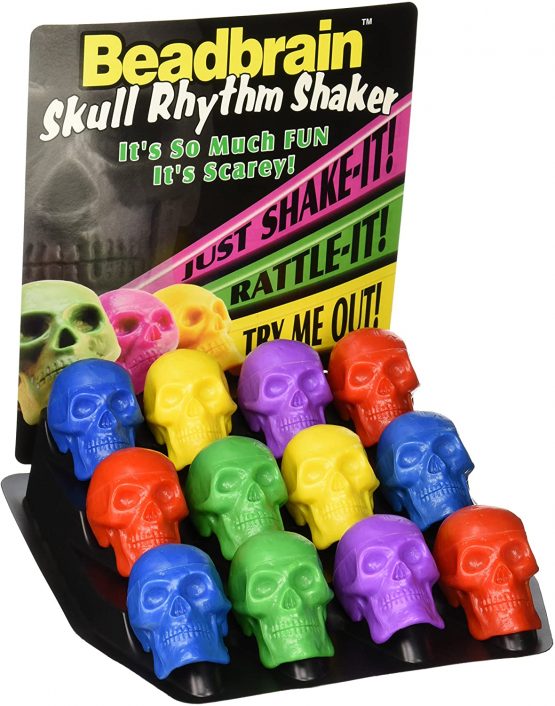 BEADBRAIN SHAKERS- COUNTER DISPLAY OF 12