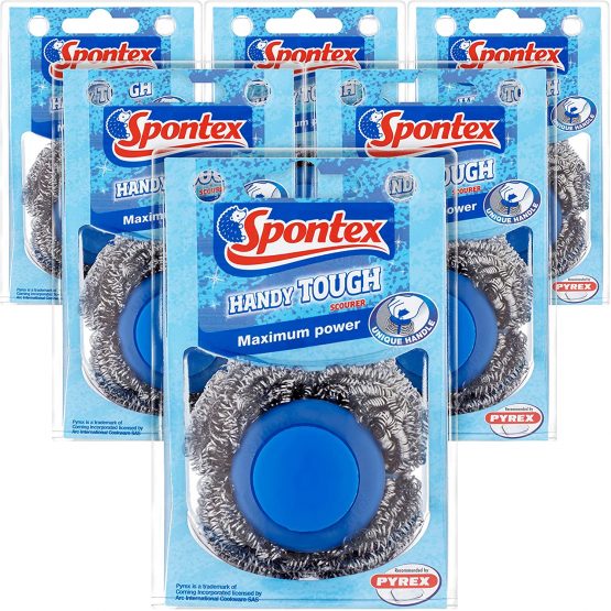 Spontex Handy Tough Scourer (Pack of 6)