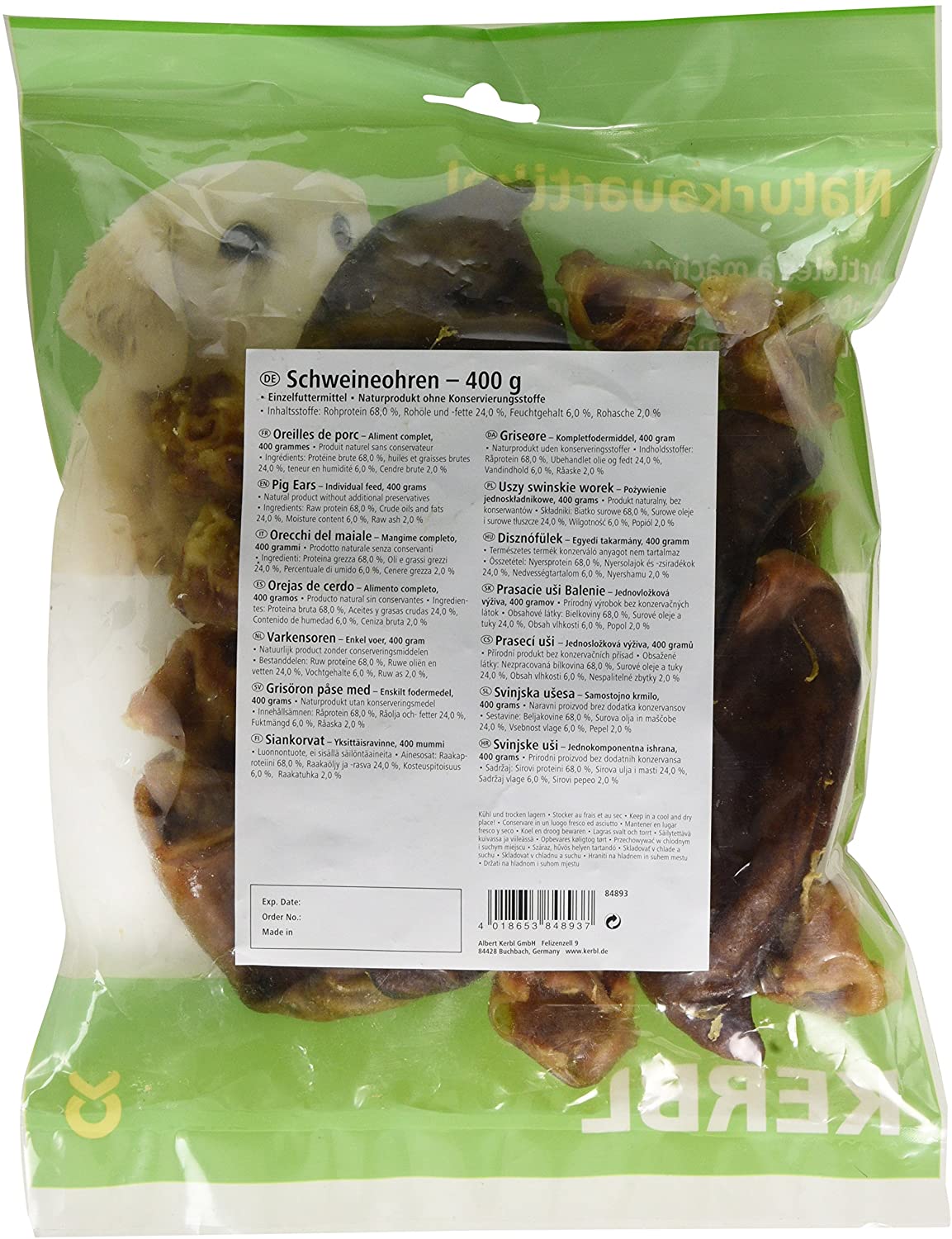 Pig Ears, 400 g, 400 g (Pack of 1) - Image 2