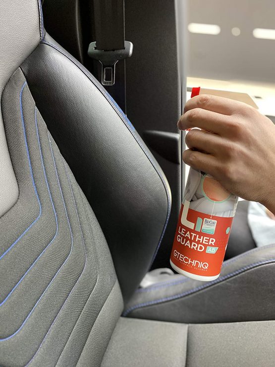 Gtechniq L1 Leather Guard 100ml - Cleans and Protects Car and Vehicle Leather Upholstery - UV Protection, Abrasion Resistant, Kills 99.9% Bacteria, Anti Stain - Added Anti Microbial Technology - Image 2
