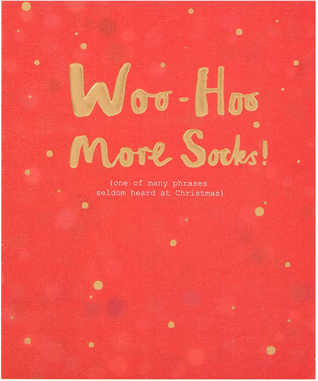 Hallmark Christmas Card 'Woo Hoo' - Small