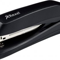 Rexel Ecodesk Full Strip Stapler, 20 Sheet Capacity, Made from Recycled Plastic, Uses 24/6 and 26/6 Staples, Black, 2100026