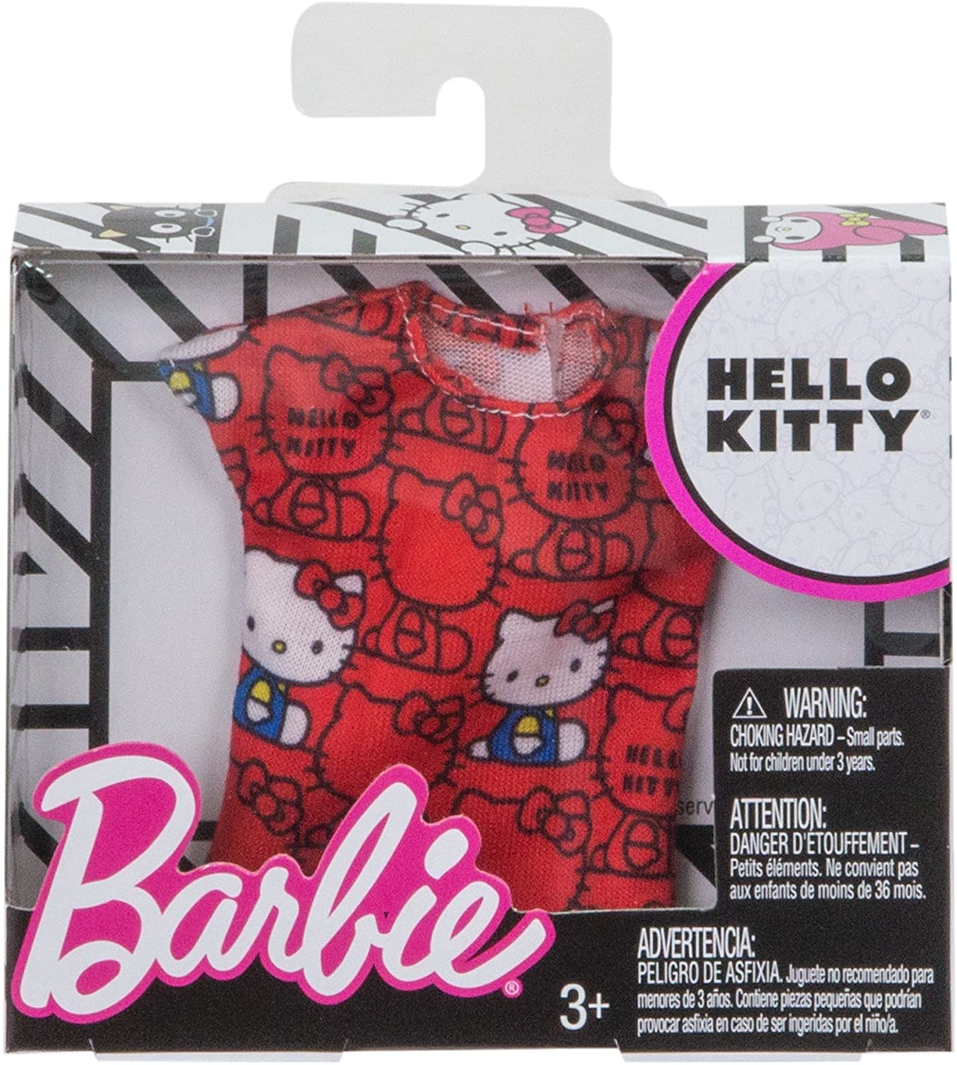 Barbie Fashions Hello Kitty Red Top - Image 2