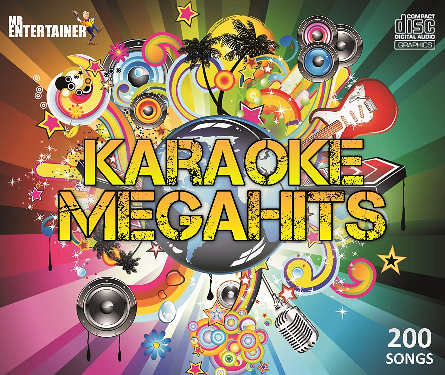 Karaoke CDG Pack. Mr Entertainer Megahits Family Party. 200 Greatest Songs Of All Time, Old & New - Image 3