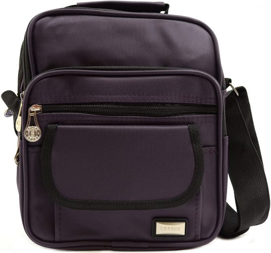 Mens/Ladies Smooth Canvas Style 'Small Messenger' Work/Travel Shoulder Bag