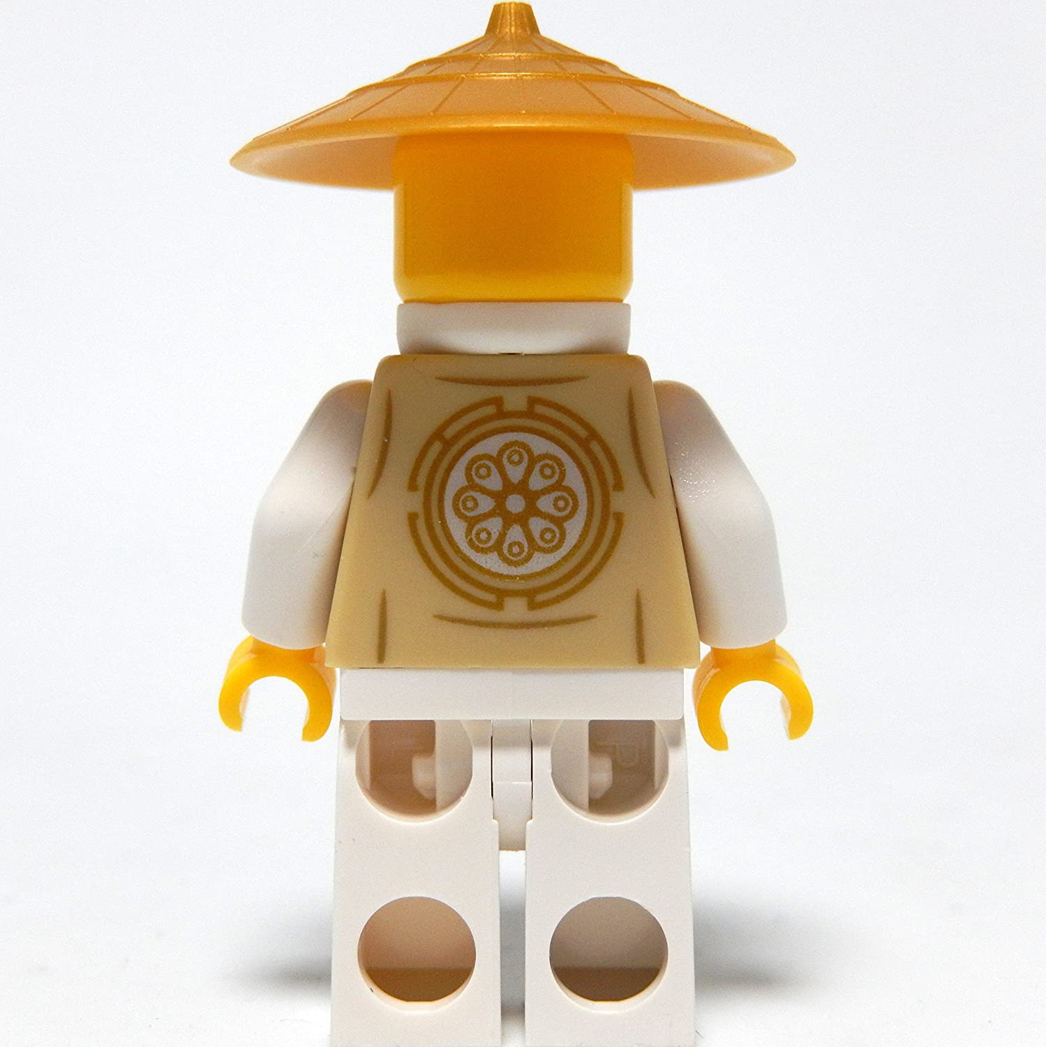 LEGO® Ninjago: Minifigure - Wu 70751 (Tan and Gold Outfit) - Image 4