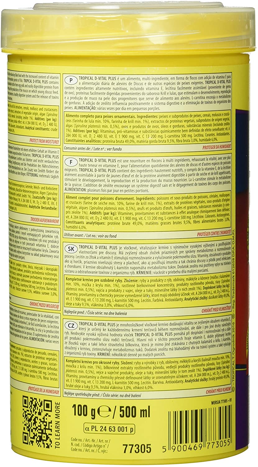 Tropical D-Vital Plus 500 ml, 500 ml (Pack of 1) - Image 3