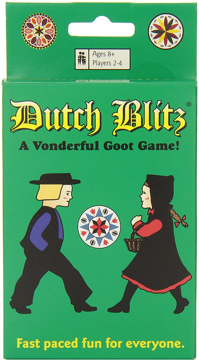 Dutch Blitz: The Original Fast Paced Card Game, Contains 160 Cards, Quick and Easy to Learn, Great Family Game