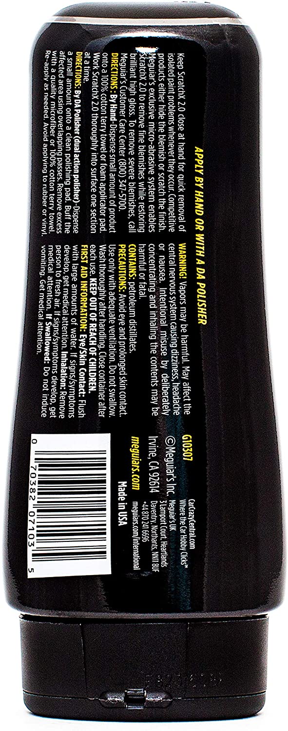 Meguiar's ScratchX Car Paint Scratch Remover, 207ml - Image 2