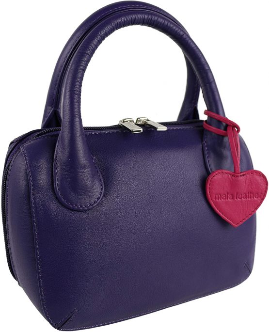 Mala Leather Ladies Anishka Collection Mini Grab Bag