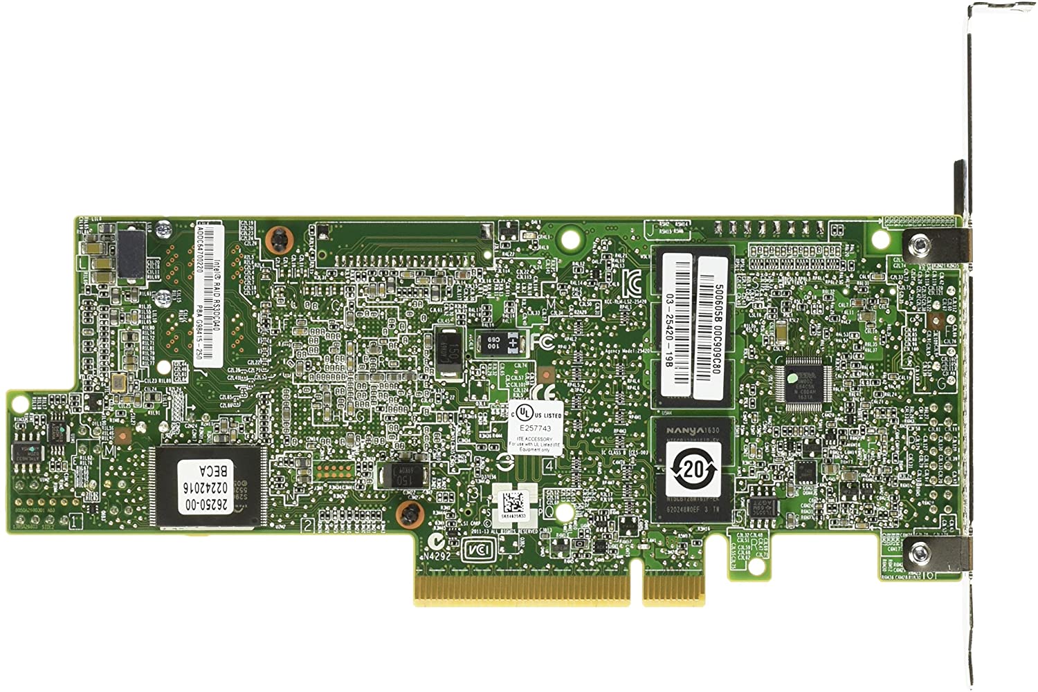 Intel RS3DC040 4 Channel RAID Storage Controller - Multi-Colour - Image 2