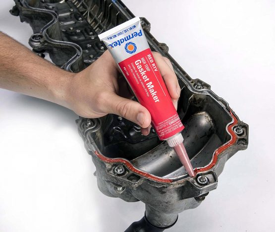 Permatex 81160 High-Temp Red RTV Silicone Gasket, 3 oz - Image 3