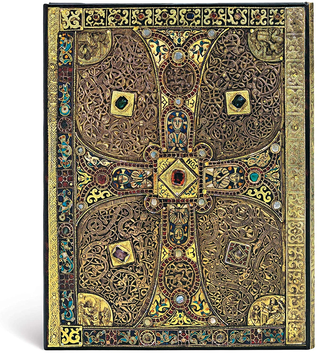 Paperblanks Lindau Gospels Collection Lindau Ultra Notebook with Lined Pages, beige, Ultra (230 x 180) - Image 3