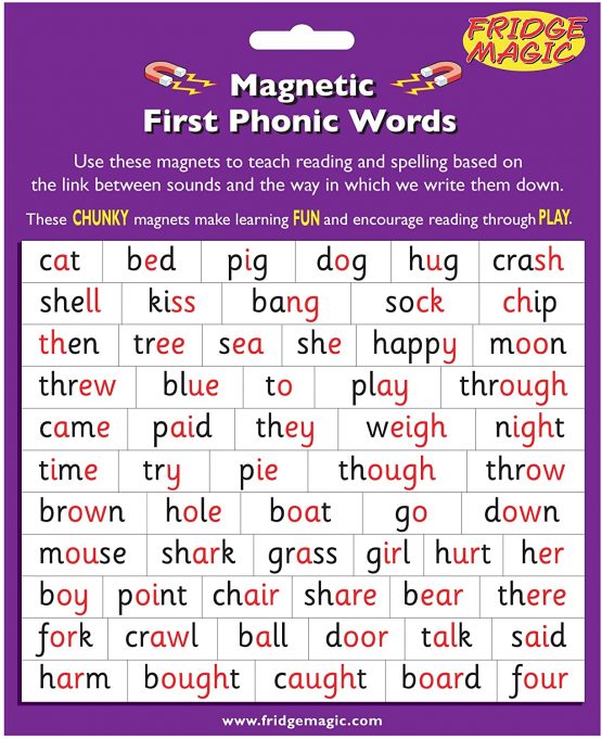 Fridgemagic Magnetic First Phonic Words