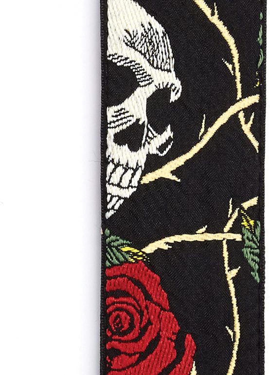 D'Addario Woven Guitar Strap - Guitar Accessories - Electric Guitar Strap, Acoustic Guitar Strap, Acoustic Electric Guitar Strap & Bass Guitar Strap - Immortal Love - Image 2