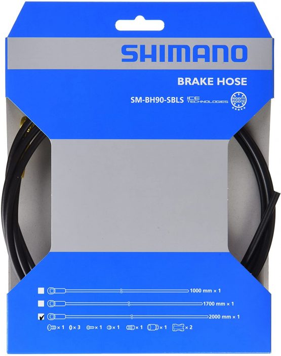 Shimano FD BH90 Saint M820 2M Hose Black 2M