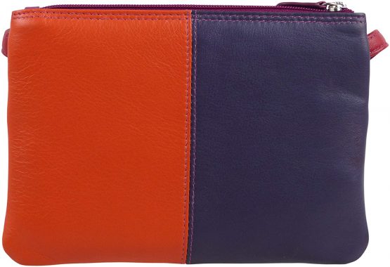 Graffiti/Golunski Small Leather Cross over Body Bag Style 7156 multi - Image 3
