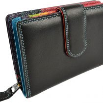 Golunski Ladies Tab Flap Over Leather Purse Wallet Change Graffiti Gift Box