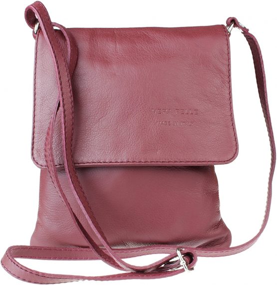 Girly Handbags Italian Leather Shoulder Bag Small Cross Body Messenger Soft Leather