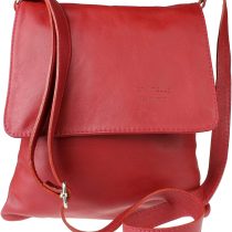 Girly Handbags Italian Soft Leather Cross Body Shoulder Bag Flap Zipper