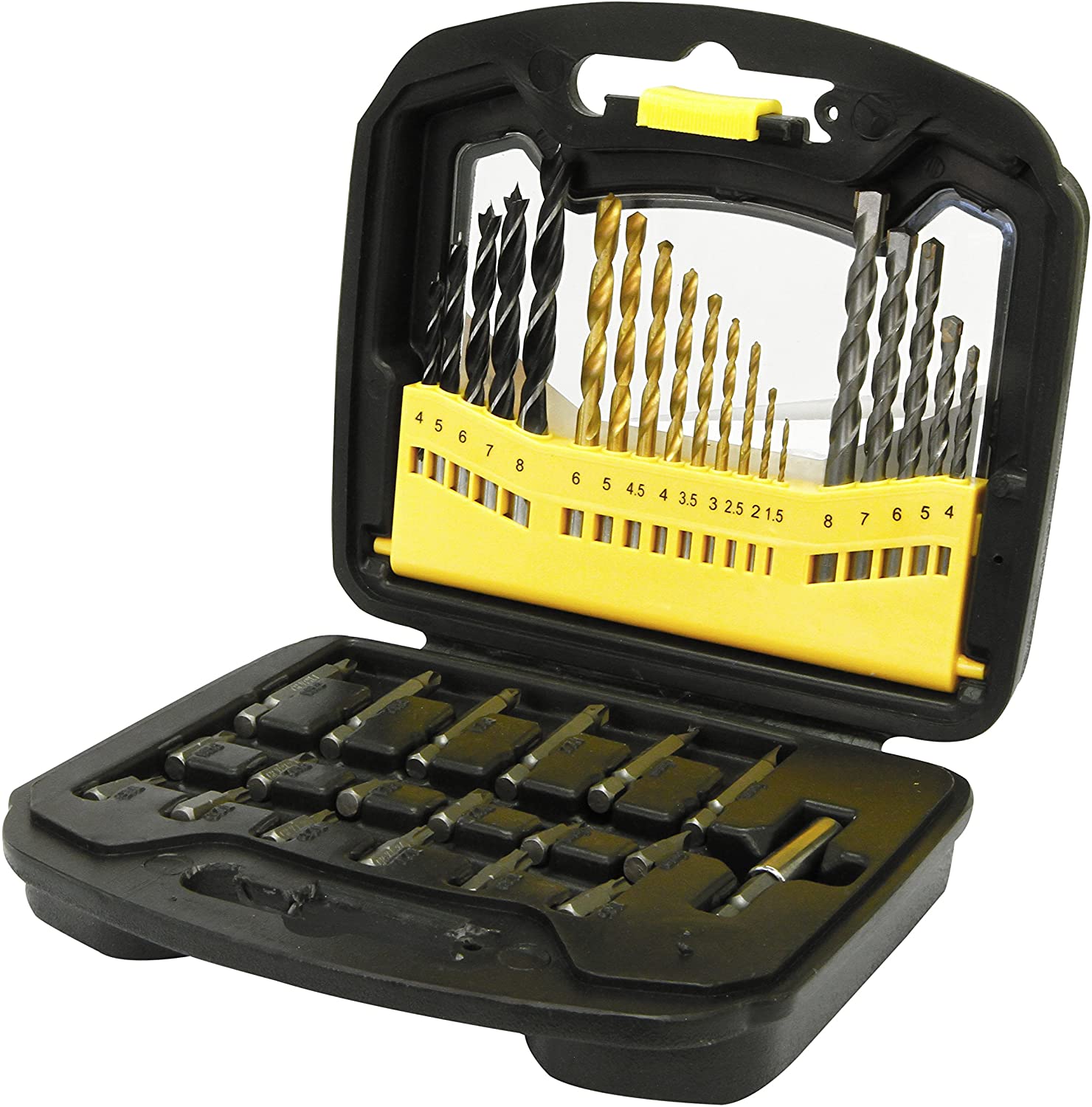 Rolson 48440 38 pc Drill Bit Set, Black - Image 2