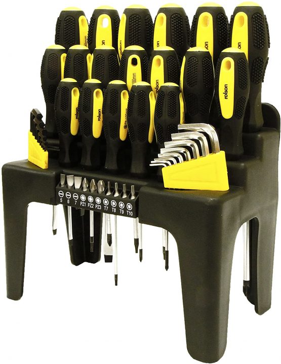 Rolson 28879 Screwdriver Set, Multi-Colour - Image 2