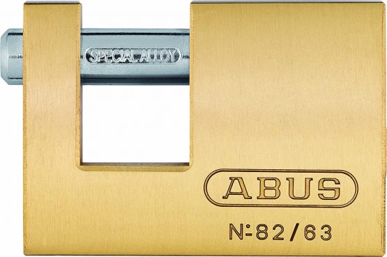 ABUS 11571 Monoblock Brass Shutter Padlock with 8501 Alike Keyed
