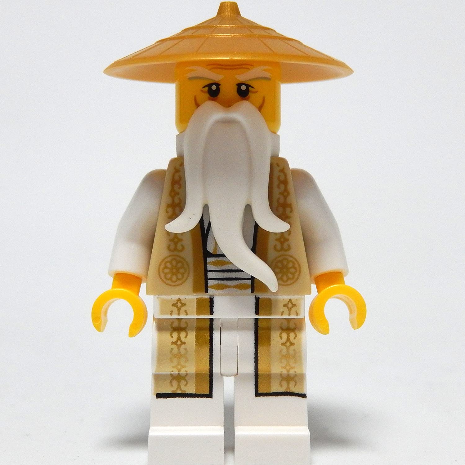 LEGO® Ninjago: Minifigure - Wu 70751 (Tan and Gold Outfit) - Image 2